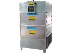 武漢荊州黃岡垃圾站化工廠廢氣凈化處理吸收設備uv光解高效凈化